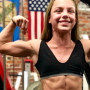 Teen muscle girl Athlete Ally